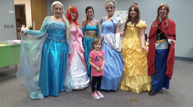 Princesses arrived in Plymouth