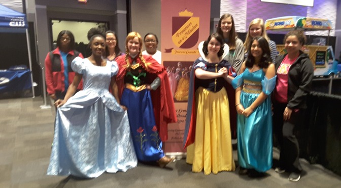 Princesses at Kid’s Fest in Greenville